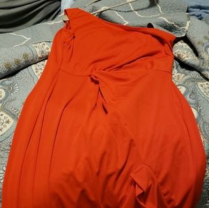 Red dress
